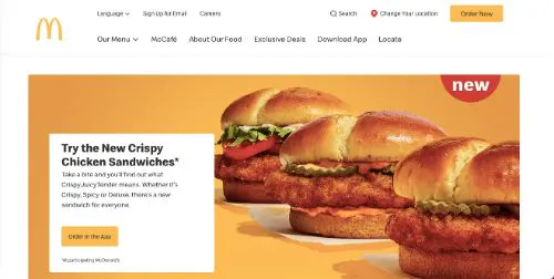 Request Access To Location Data Using a Popup (McDonalds)